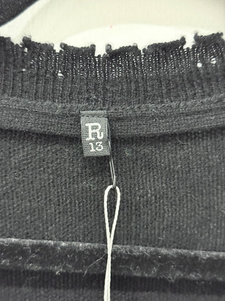 R13 100% cashmere crop cardigan sweater, XS
