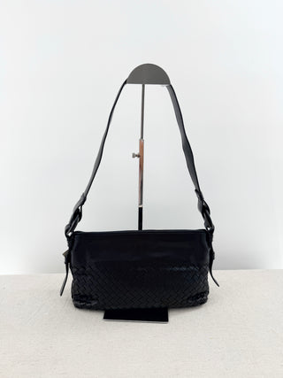 Bottega Veneta intreciatto leatehr shoulder bag