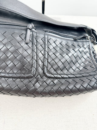 Bottega Veneta intreciatto leatehr shoulder bag