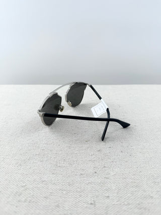 Dior dior soreal palladium and black sunglasses studded