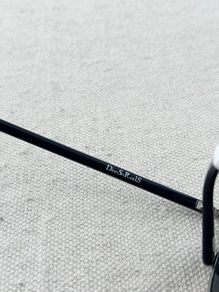 Dior dior soreal palladium and black sunglasses studded