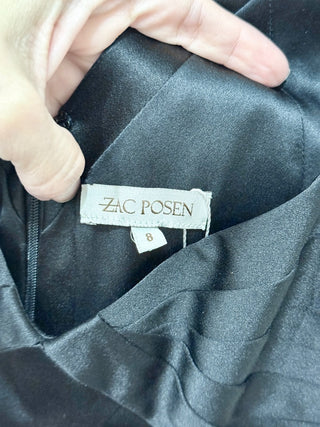 Zac Posen silk pleated midi dress, 8