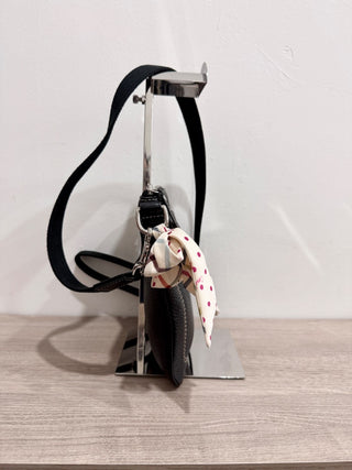 Coach leather cross body bag with bow