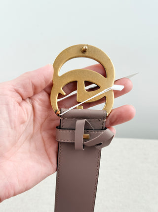 Gucci wide leather belt marmont, 30/75