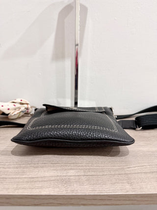 Coach leather cross body bag with bow