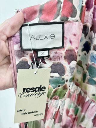 Alexis zane gown floral maxi dress, XL