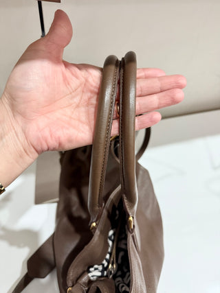 Marc Jacobs large leather bag with shoulder strap