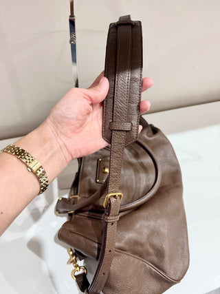 Marc Jacobs large leather bag with shoulder strap