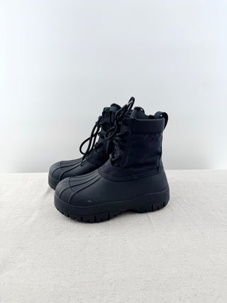 Celine x Phoebe Philo outdoor rubber lace up ankle boots, 36