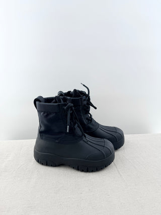 Celine x Phoebe Philo outdoor rubber lace up ankle boots, 36
