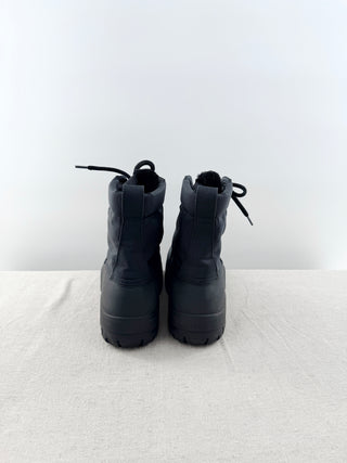 Celine x Phoebe Philo outdoor rubber lace up ankle boots, 36