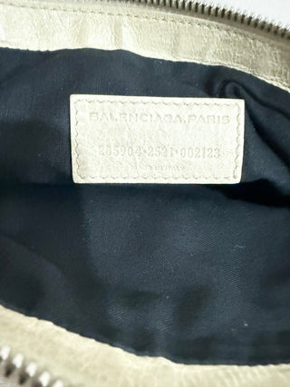 Balenciaga classic clip M clutch pouch leather