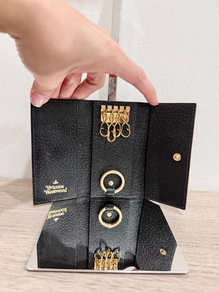 Vivienne Westwood leather key chain