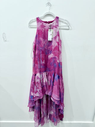 One 33 social Fuchsia/purple floral midi dress, 2