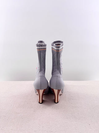 Fendi floral sock bootie, 38