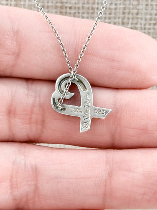 Tiffany & Co. loving heart paloma Picasso necklace with pendant