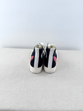 Converse X Comme Des Garçons CDG Play Chuck Taylor High-Top Sneakers Black US 6