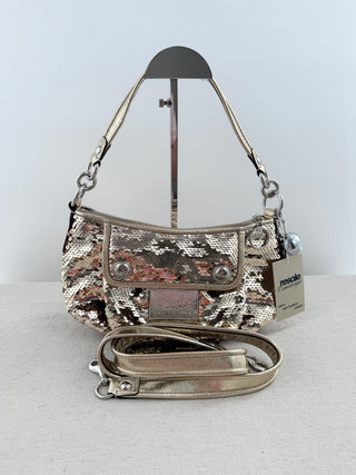 Coach sequin shoulder bag