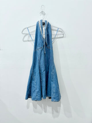 Steve Madden blue denim mini dress, 4