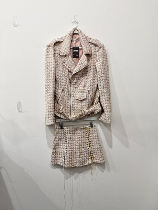 Faith connexion set blazer and mini skirt tweed, S