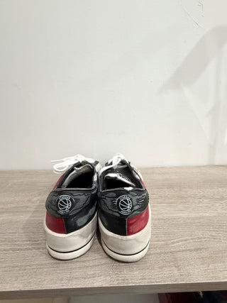 NWT Golden Goose Stardan Mesh Leather 90s Basketball Sneakers White Black 39