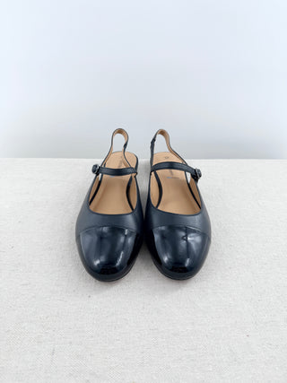 Johnston & Murphy mary jane slingback shoes claire, 9.5