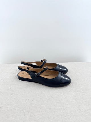 Johnston & Murphy mary jane slingback shoes claire, 9.5
