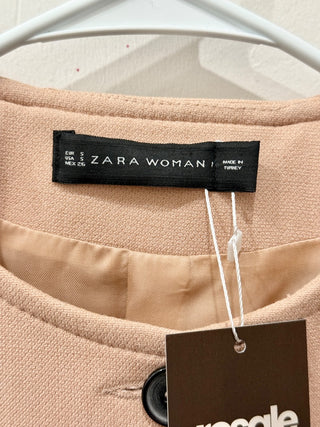 Zara 3/4 sleeve lightweight coat jacket, S