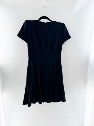 Alexander McQueen Tailored V-Neck Midi Dress, 42 IT / US 6