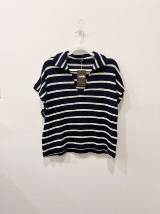 Massimo Dutti striped knit top, XS