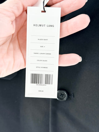 Helmut Lang Pleated Button Up Mini Skort, 4
