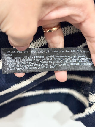 Massimo Dutti striped knit top, XS