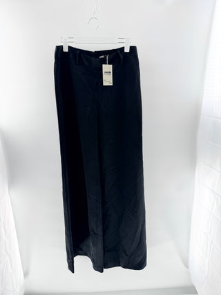 Alexis Satin High-Rise Trousers, XL