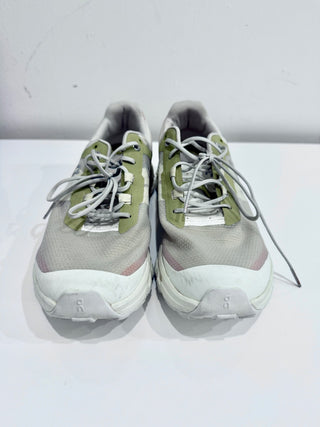 On Running Cloudvista Mesh Low Top Running Sneakers Beige Orange Women's US 8