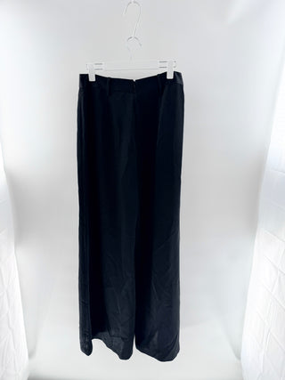 Alexis Satin High-Rise Trousers, XL