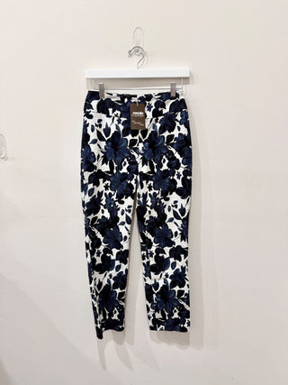 Joseph Ribkoff crop floral pants stretchy, 4