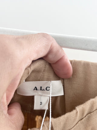 ALC linen shorts, 2