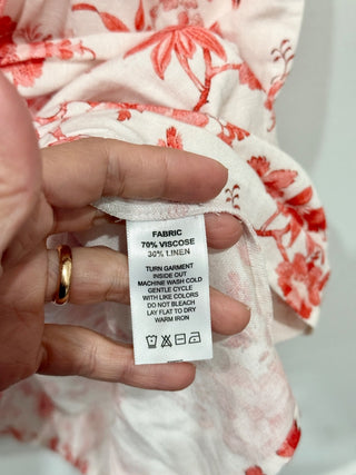 Krewe Duq casual floral mini dress, XS