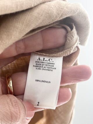 ALC linen shorts, 2