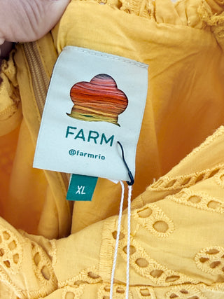 Farm Rio eyelet mini dress, XL