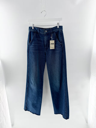 Veronica Beard taylor wide leg jeans, 26