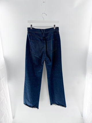 Veronica Beard taylor wide leg jeans, 26