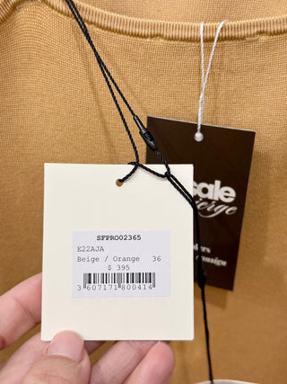 Sandro knit ombre cut out midi dress, 36 FR / 4 US