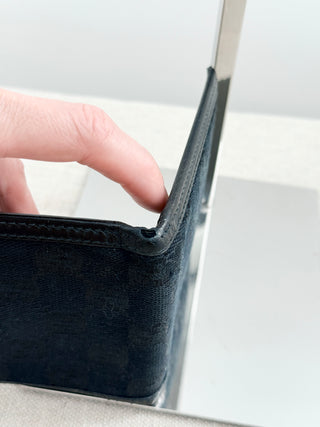 Gucci canvas and leather bifold men wallet