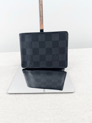 Louis Vuitton multiple men wallet damier graphite
