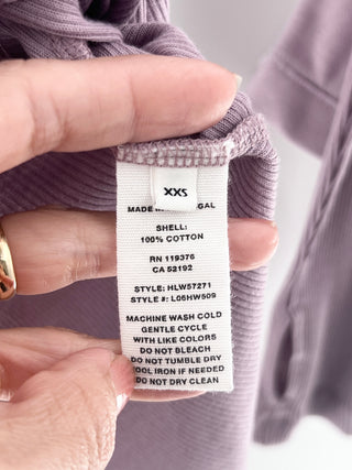 Helmut Lang casual set turtleneck and shorts, XXS oversized