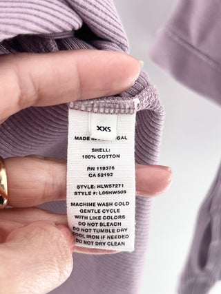 Helmut Lang casual set turtleneck and shorts, XXS oversized