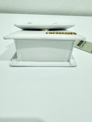 NWOT Jacquemus Le Chiquito Leather Top Handle Bag White Mini