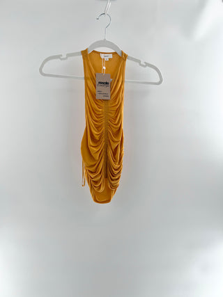 ALC ruched sleeveless jersey top, XS