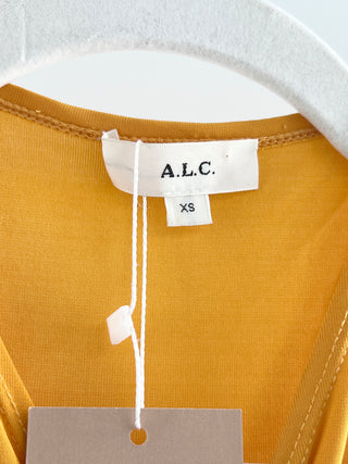 ALC ruched sleeveless jersey top, XS